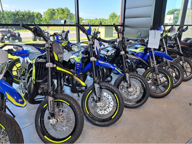 SHERCO 50 SM BLACK MOON